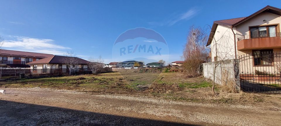 Teren constructii de vanzare 528mp, 15ml, Strada Deltei, com. Berceni