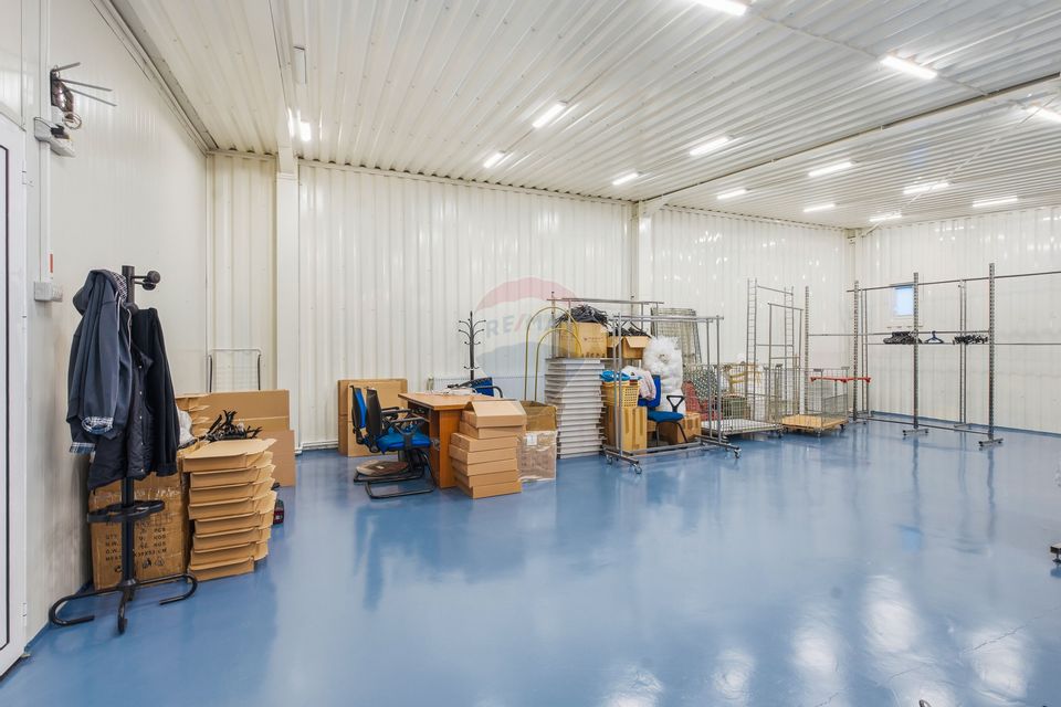 Hală Multifuncțională de Vânzare 600mp și Teren 924mp în Bucium - Iași