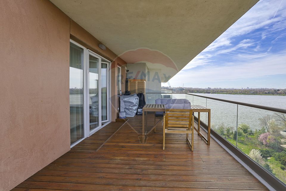 2 camere premium | TERASĂ 25 mp cu deck+vedere lac si pădure I parcare