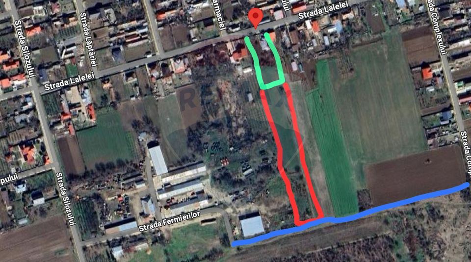 Land 4,000sqm Fierbinti-Targ / Strada Lalelei
