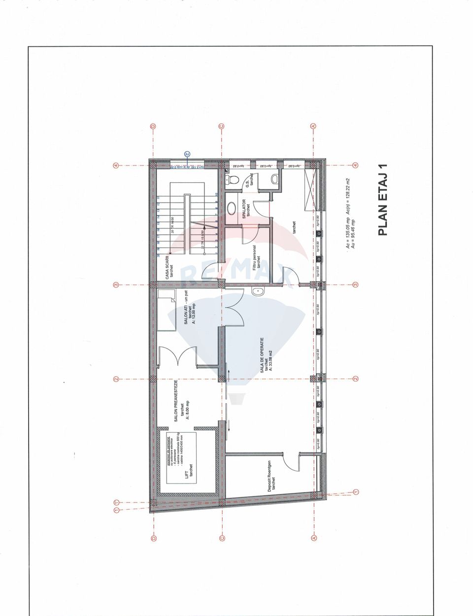 Day hospital, clinic in the central area, G-ral Traian Mosoiu street