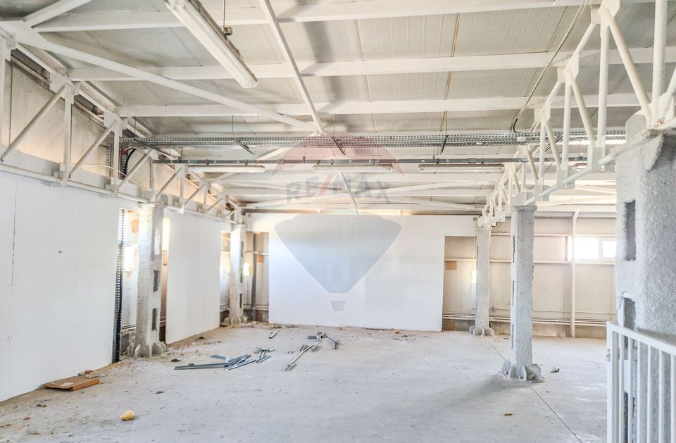 Hala beton P+E 1000 mp comercial, productie, depozitare Pipera Plaza