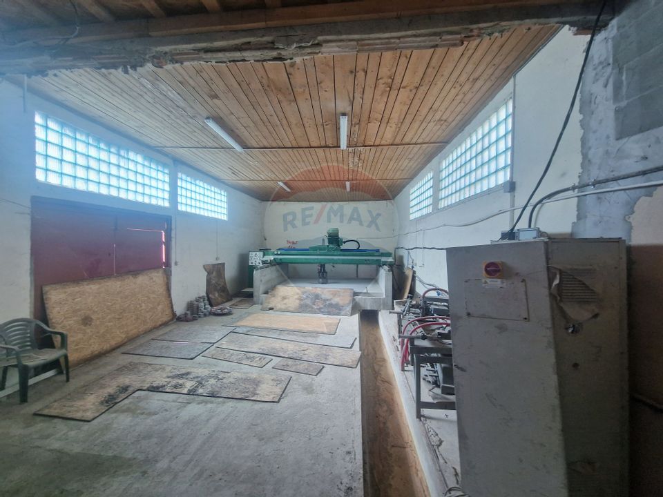 Hala de depozitare si productie  în Almas, Județul Neamț