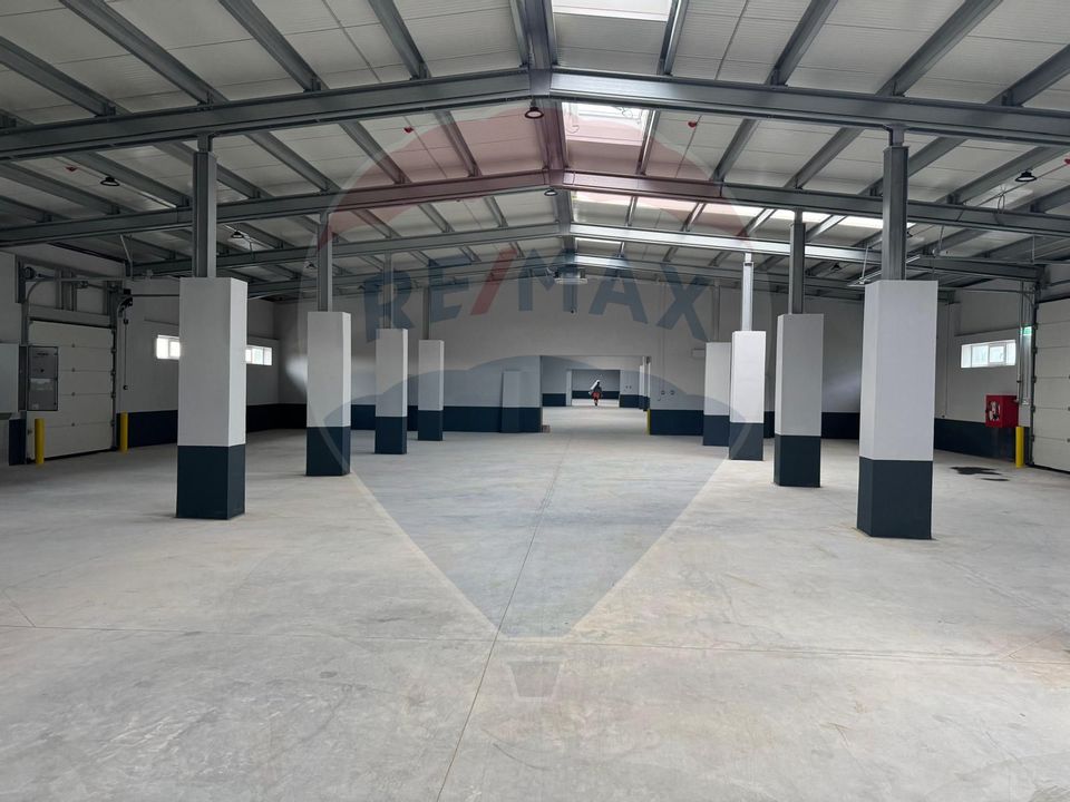 Spațiu industrial, hala moderna Fundulea - acces la calea ferata