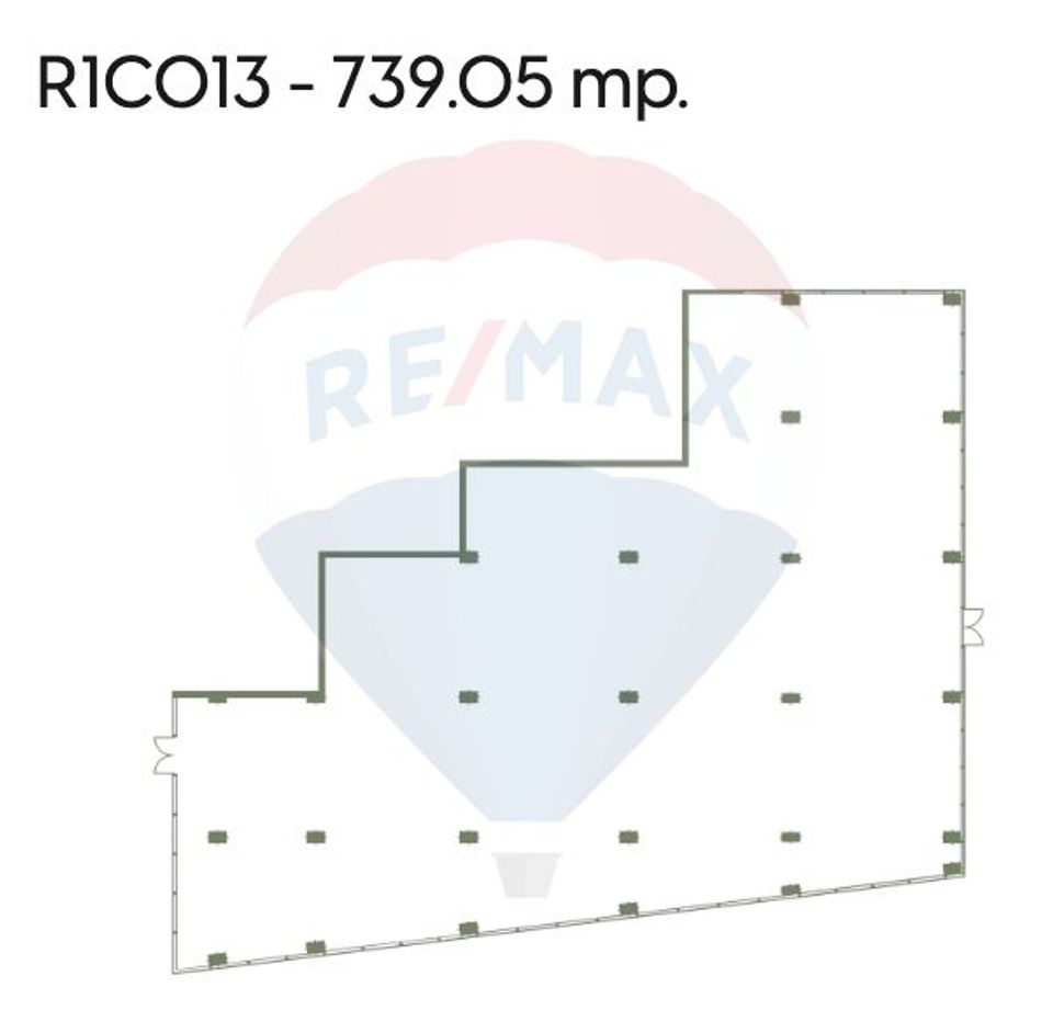 Spațiu comercial de 739.1mp de vânzare în zona Gara