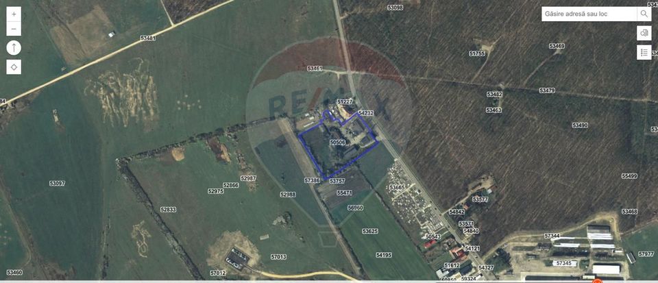 Spațiu industrial 15435 mp. de vânzare in Tinca.