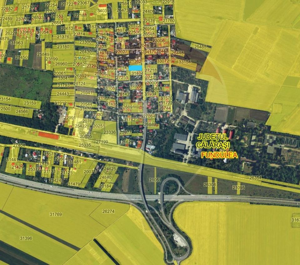 Fundulea House - land 974 sqm - Sun Highway