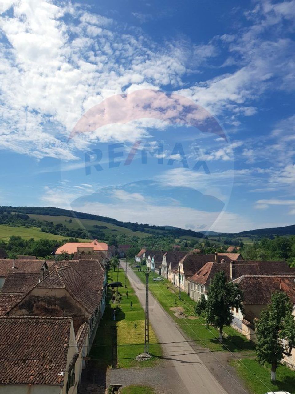 Teren cu constructie la rosu in Cloasterf,comuna Saschiz