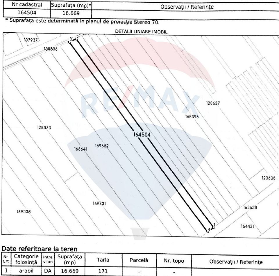 Land 16,669sqm Brasov / Strada Cucului