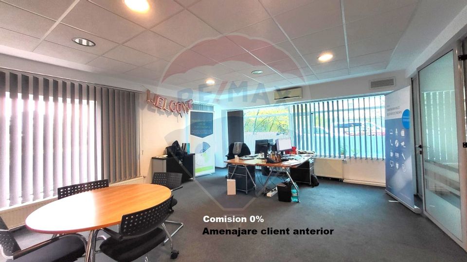Spatiu birouri de inchiriat 93 mp Calea Turzii Comision 0%