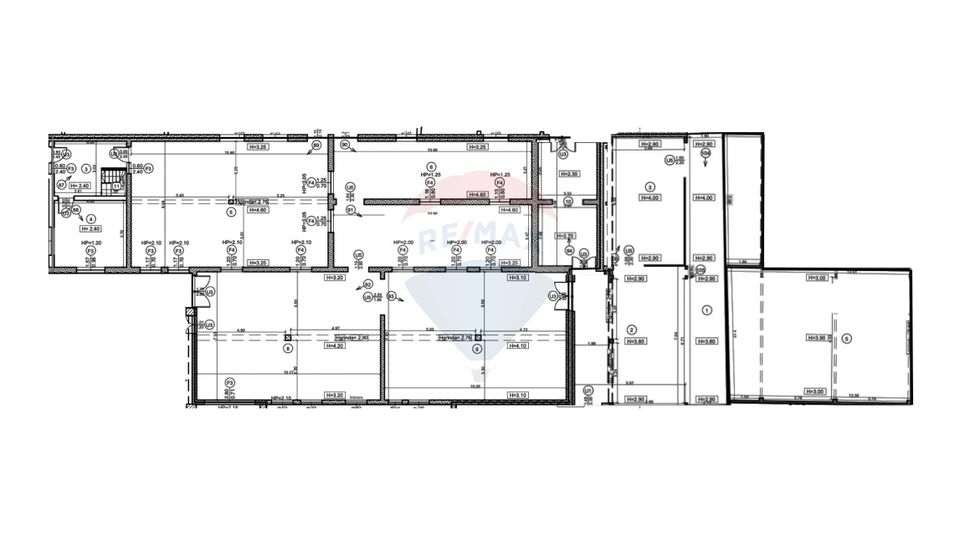 Hala industriala beton 170 mp productie-depozitare Pipera Plaza