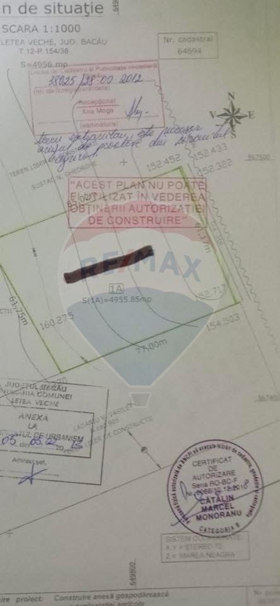 Land 4,956sqm Letea Veche / Calea BARLADULUI