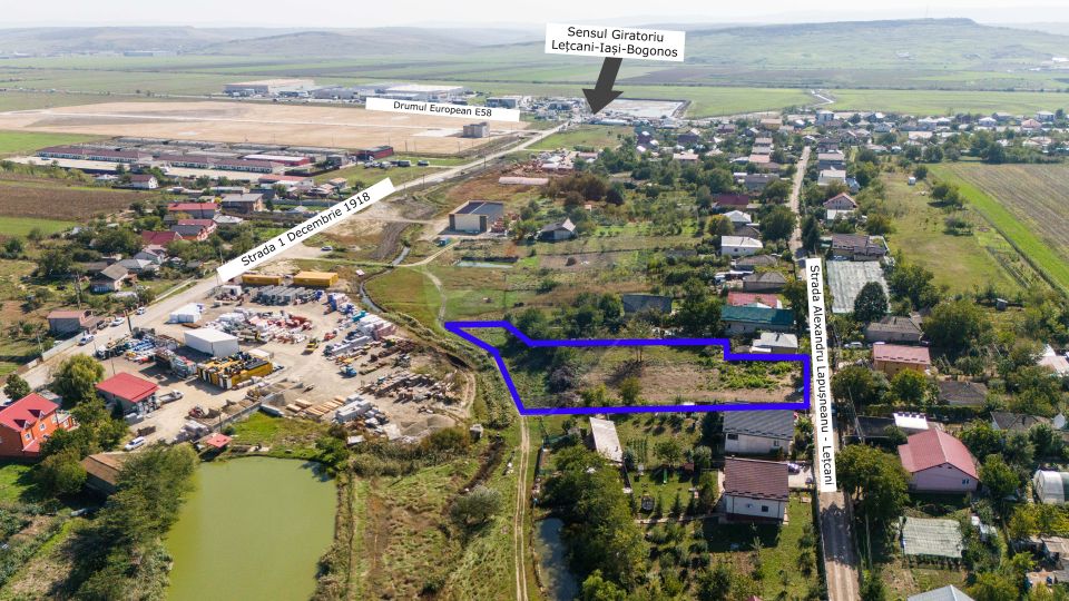 Land 3,000sqm Letcani / Strada Alexandru lapusneanu