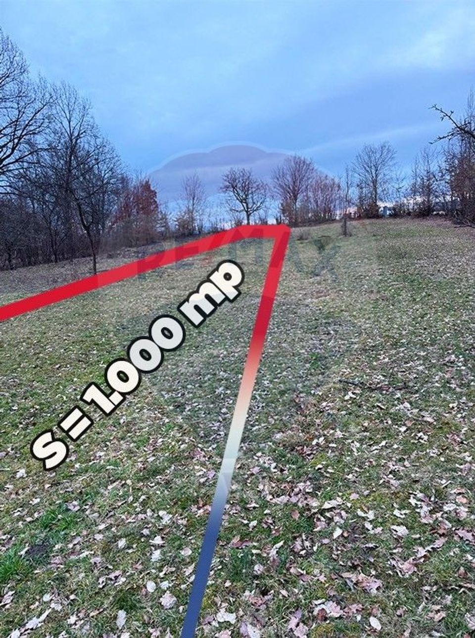 Teren intravilan cu priveliste de vanzare in Rus