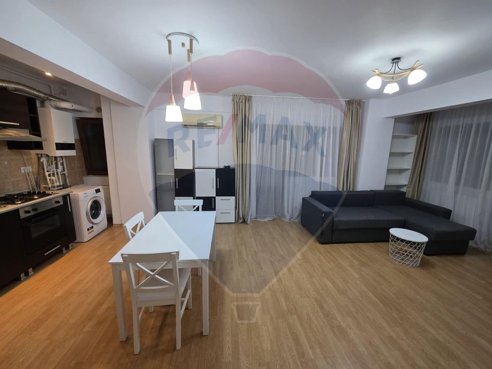 2-room apartment with central heating system - for rent in Ozana area