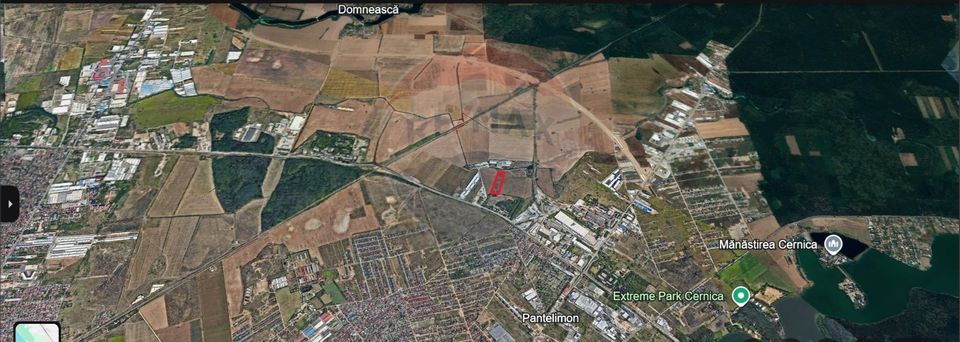 Teren  investitie/constructii industriale Pantelimon