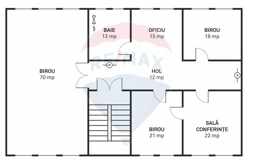 170sq.m Office Space for rent, Zorilor area