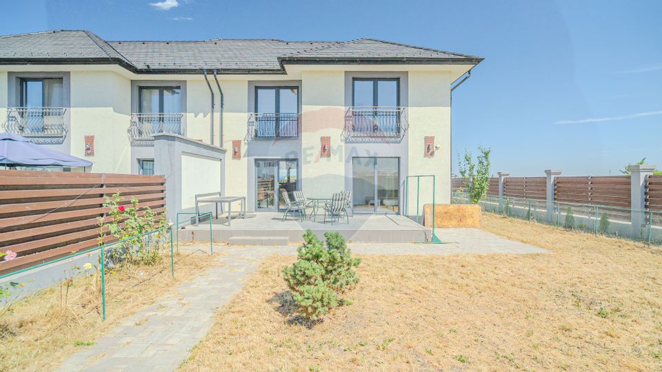 Comision 0 | Casă de închiriat Pet friendly 120 mp utili, teren 350 mp