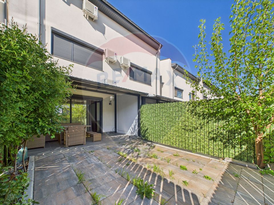 De inchiriat | Casa moderna cu 3 dormitoare si curte | Pipera