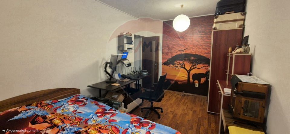 Apartament renovat recent cu 3 camere