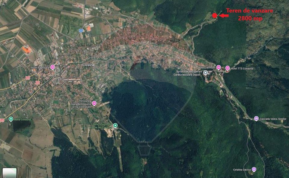 Land 2,800sqm Covasna / Strada Mitropolit Andrei Saguna