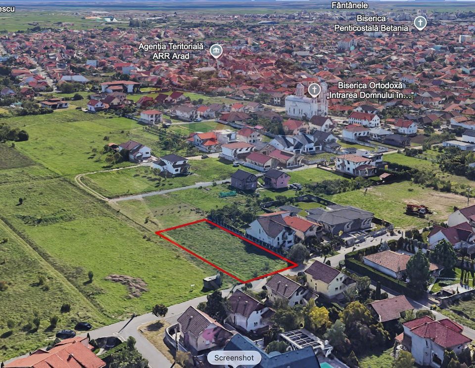 Land 1,504sqm Arad / Strada Randunicii