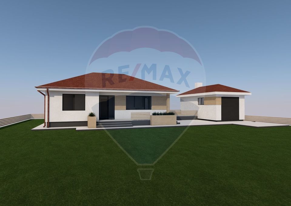 Teren Bod 700mp cu proiect casa, avize si Aut constructie