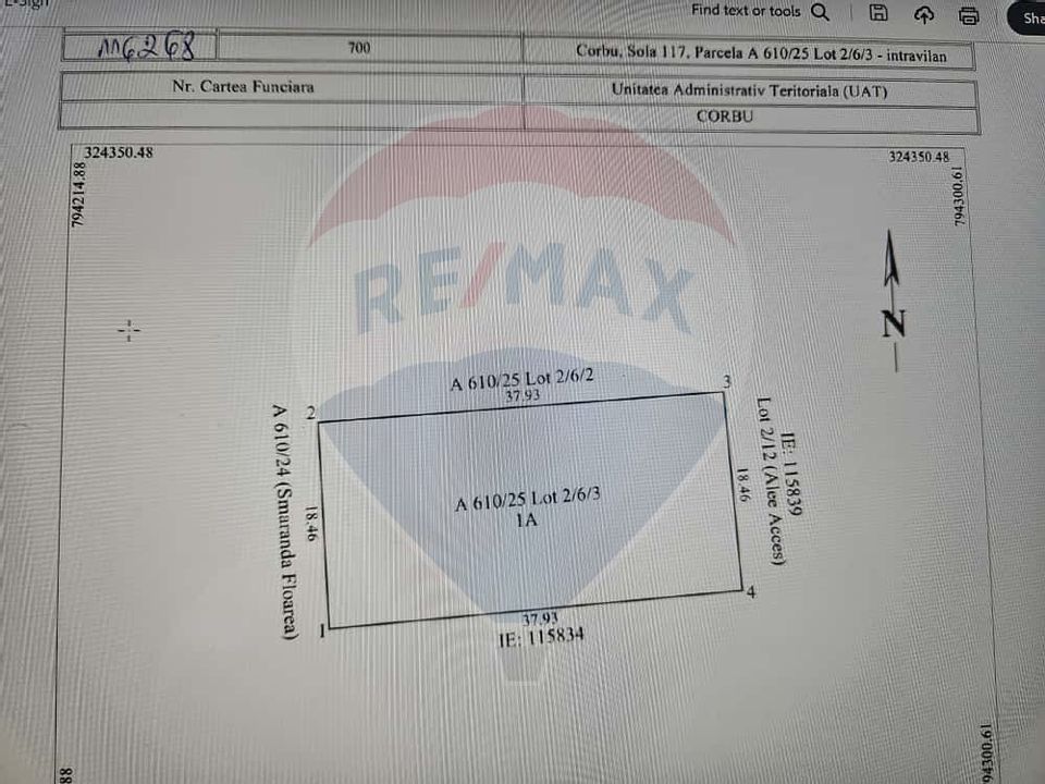 Teren intravilan de vanzare la 550m de plaja Corbu Constanta