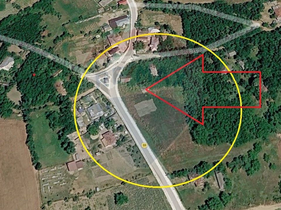 Teren intravilan cu constructie veche in Calapodesti Valu Morii Bacau