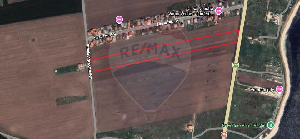 Land 19,500sqm Vama Veche / Drumul DN 39
