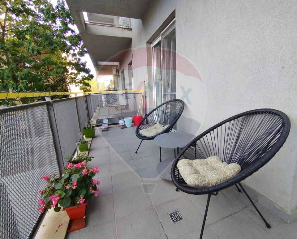 Apartment for rent 3 rooms + 2terraces + parking LUX Carol Park