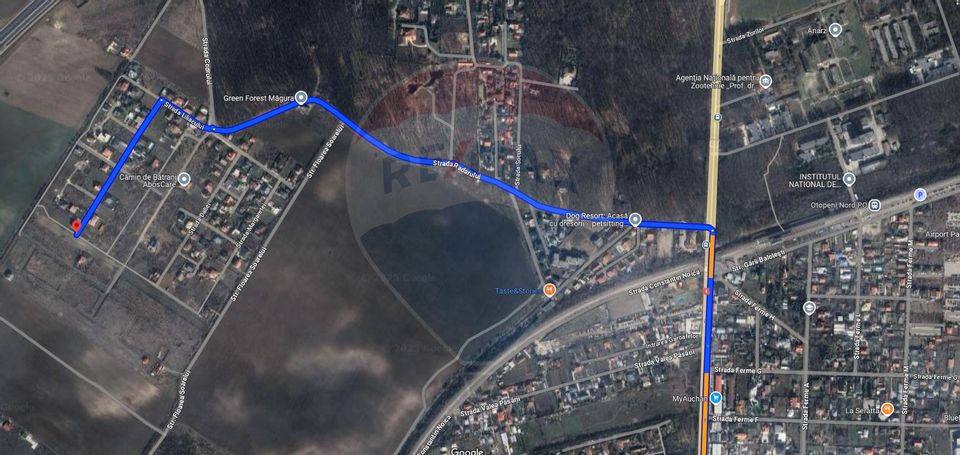 Built-up land Corbeanca, 414sqm urban planning certificate