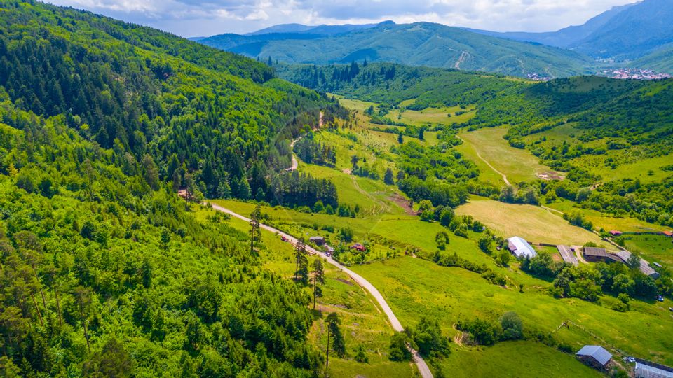 Land 7,400sqm Tarlungeni / Strada secundara