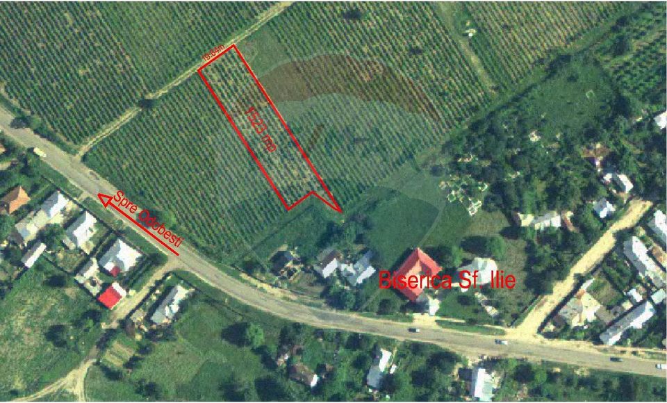 Teren intravilan Unirea Odobesti / Strada Grozesti