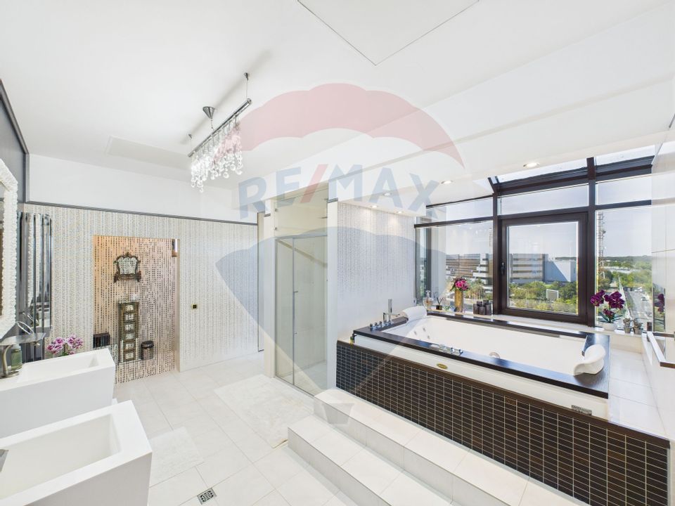 PENTHOUSE CU TERASA PANORAMICA SI PISCINA ACOPERITA