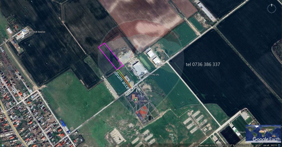 Land 9,260sqm Buftea / Strada aviatiei