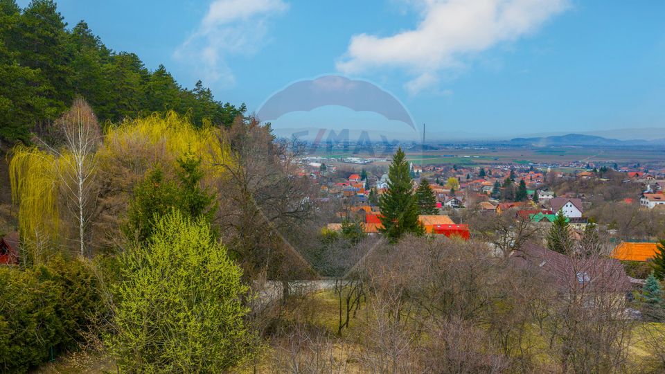 Teren 857mp Sacele/ fundatie / proiect casa/ AC- cf / Strada 7 Izvoare