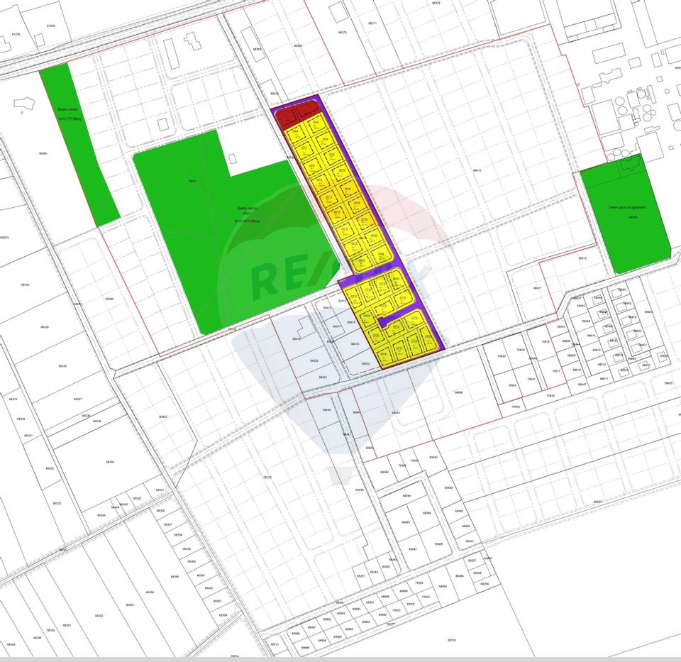 Land 21,000sqm Balotesti / Strada Stadionului