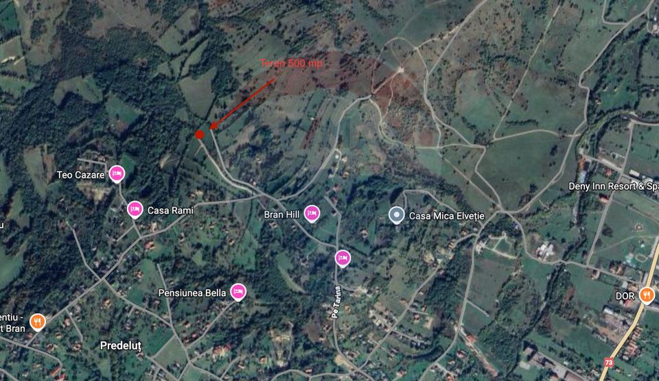 Land 500sqm Zarnesti / Strada Pe tarina