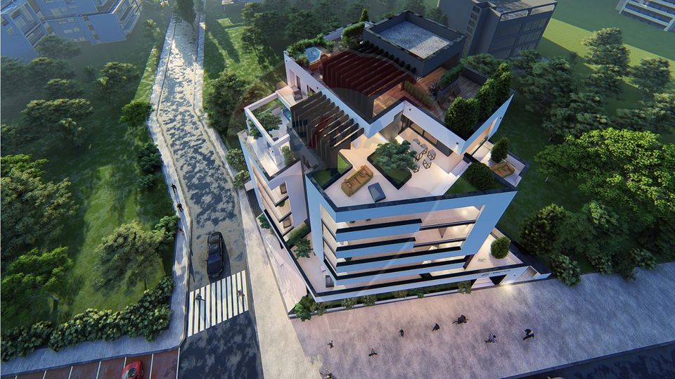 Penthouse de lux cu rooftop și lift privat I Elegant House Brașov