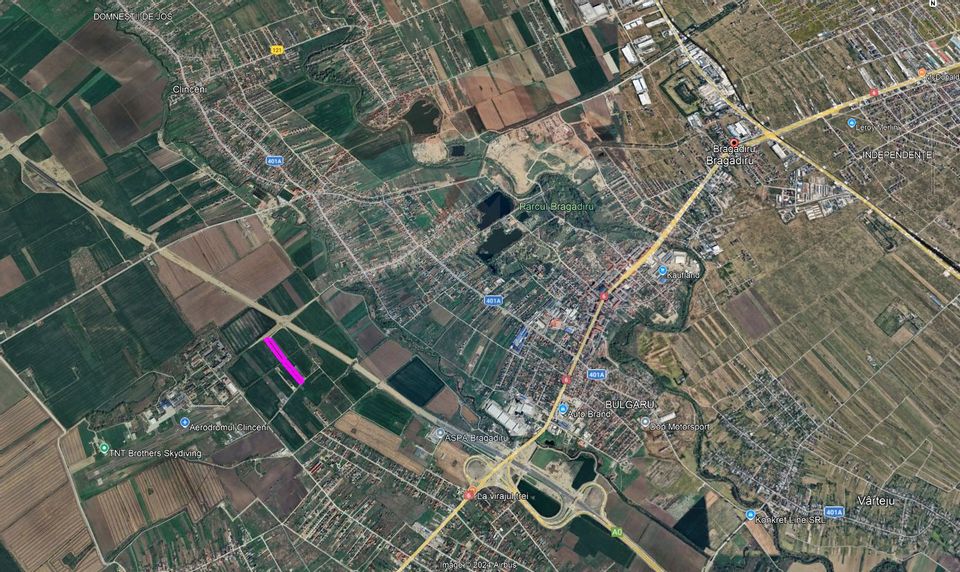 Land 4,347sqm Bragadiru / Strada Parfumului