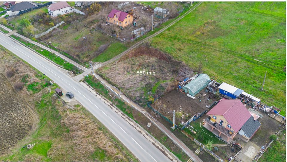 Land 850sqm Tomesti / Strada Stupinelor