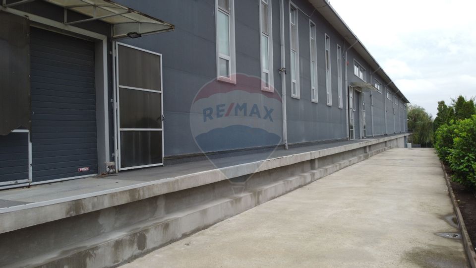 Spațiu industrial, hala, depozit logistic showroom si birouri premium