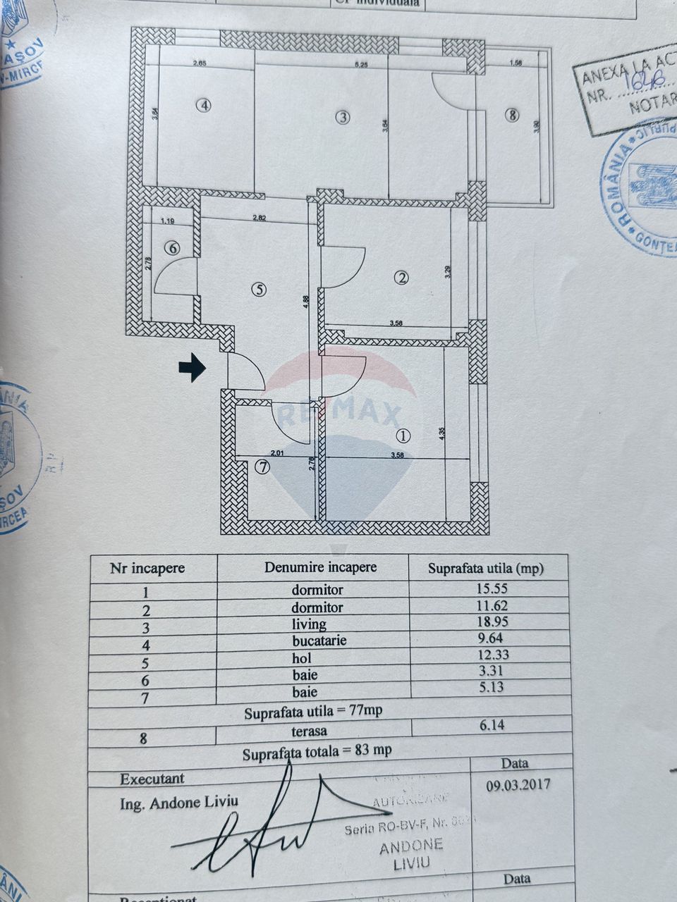 Apartament cu 3 camere de închiriat | Matei Basarab | Comision 0%