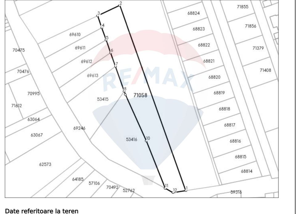 Land 2,900sqm Dezmir / Strada Trandafirilor