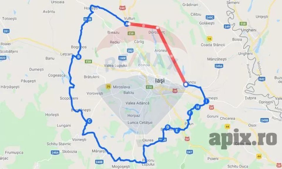 Teren 16.459mp Ciurea / Strada Brândușei 0% comision la cumparare