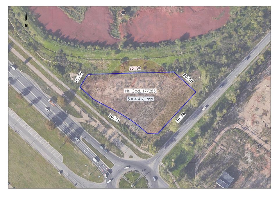 Land 4,416sqm Oradea / Calea Borsului