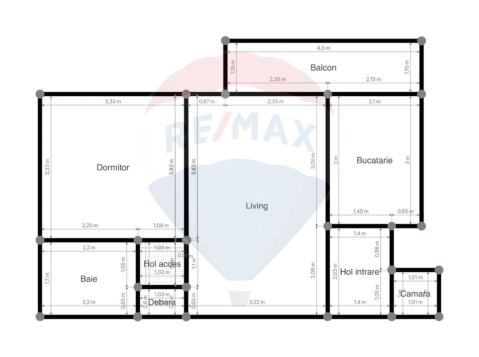 Apartament cu 2 camere de inchiriat, Grigorescu Fantanele bloc Lama E