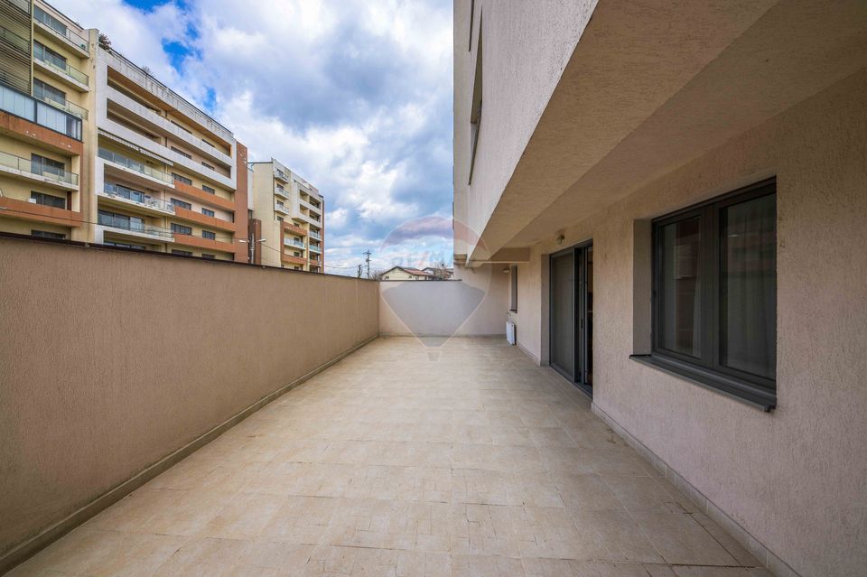 Apartament 2 camere tip studio cu terasă generoasă 50 mp prima locuire