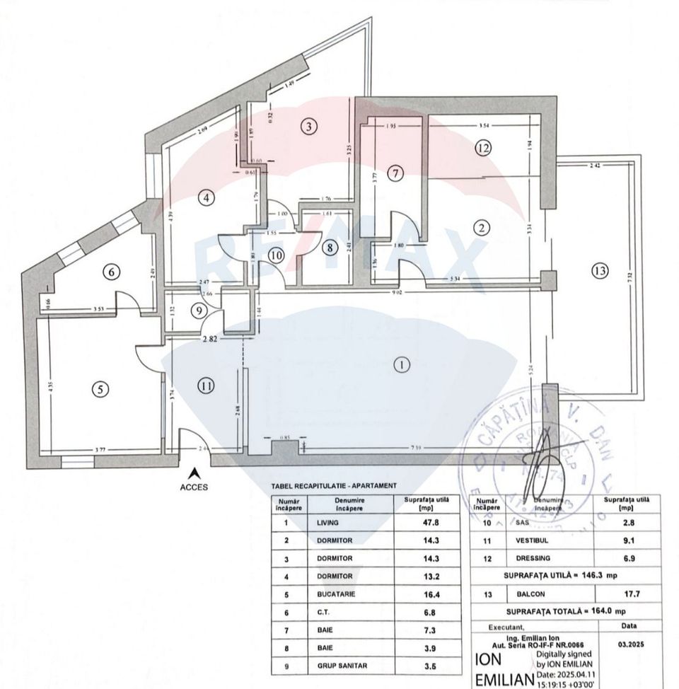 4 room Apartment for rent, Floreasca area